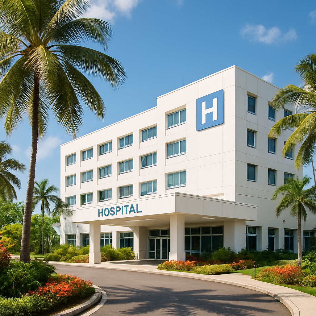Hospital in tropic settings